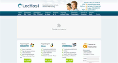 Desktop Screenshot of lochost.com.br