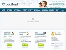 Tablet Screenshot of lochost.com.br